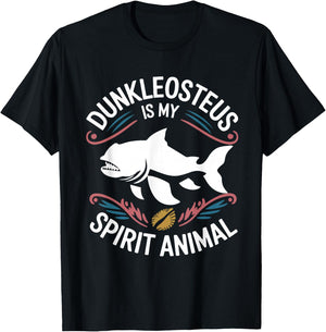 Dunkleosteus Is My Spirit Animal funny Dunkleosteus lover T-Shirt - T-Shirt | Black