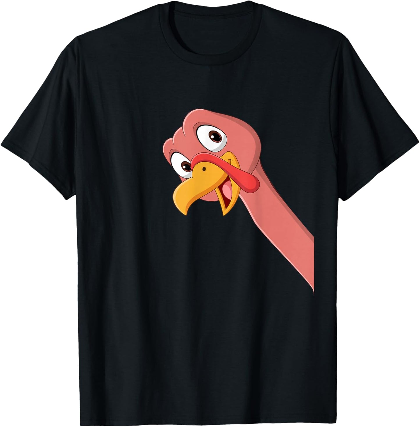 Turkey Thanksgiving Day Men Women Boys Girls Funny Turkey T-Shirt - T-Shirt | Black