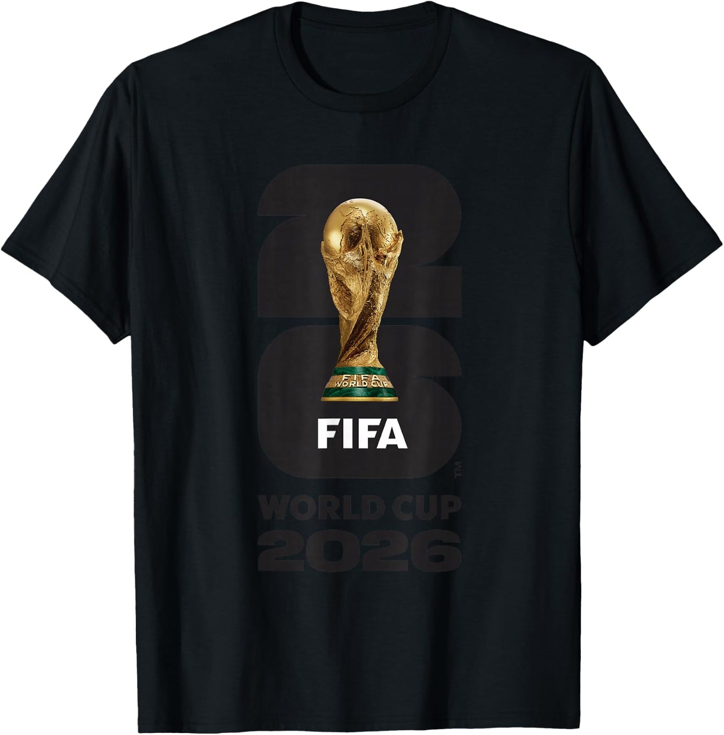 FIFA World CUP26 FIFA Gold TROPHÉE T-Shirt - T-Shirt | Black