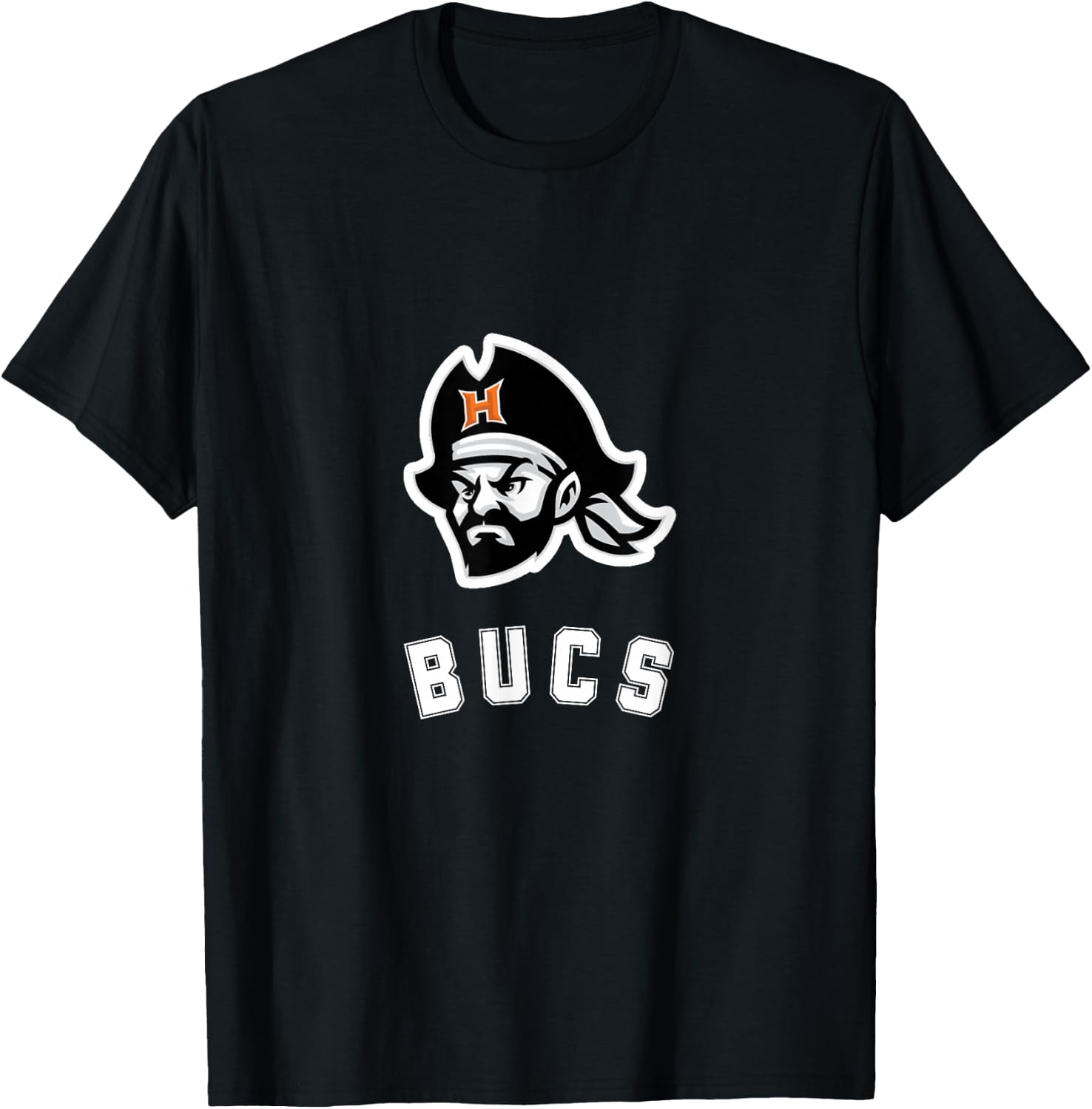 Hoover High Buccaneers Spirit Wear T-Shirt - T-Shirt | Black