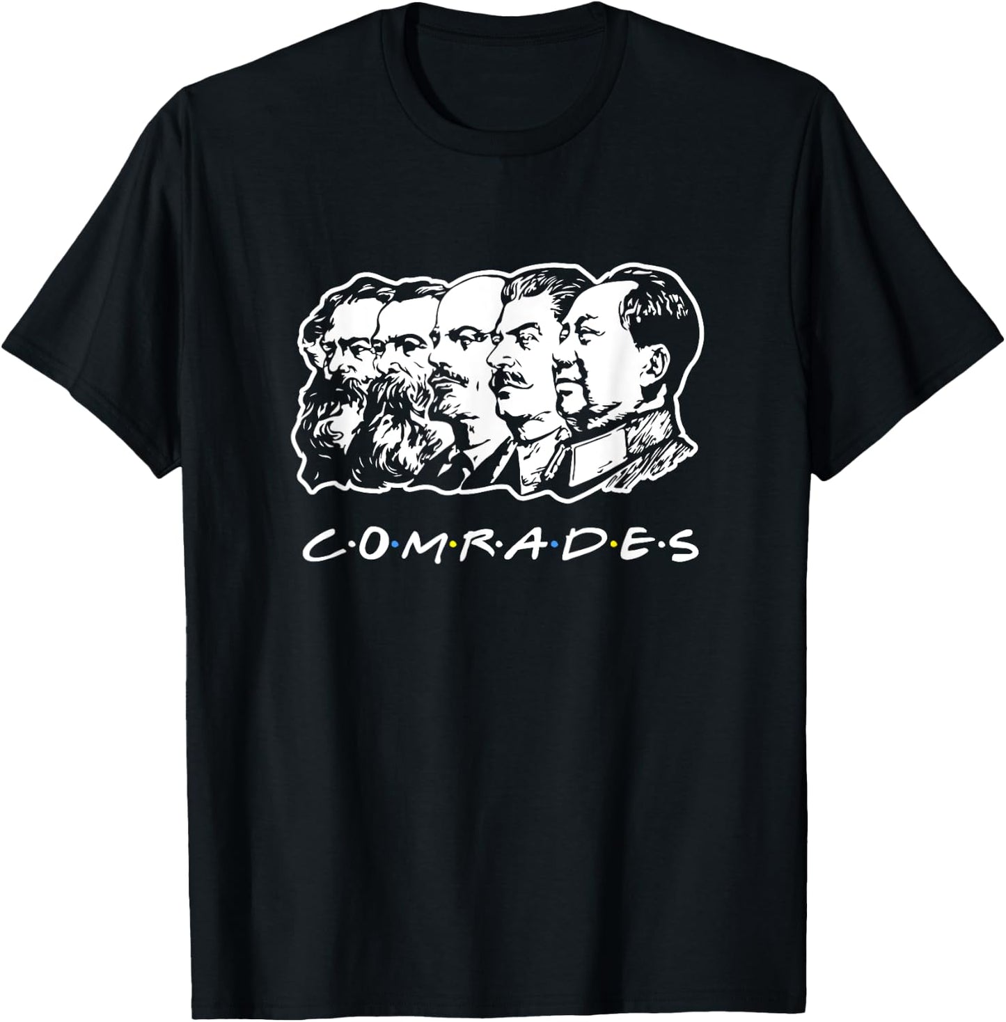 Kommunismus Party Kommunist Kameraden Freunde T-Shirt - T-Shirt | Black