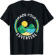 Made four adventure 4th Birthday Party camping Theme T-Shirt - T-Shirt | Black