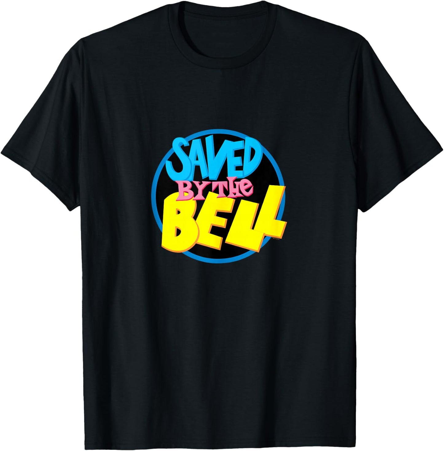 Saved By The Bell Classic Logo T-Shirt - T-Shirt | Black