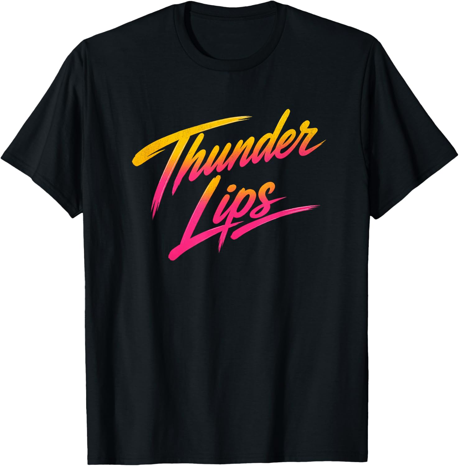 Thunder Lips T-Shirt - T-Shirt | Black