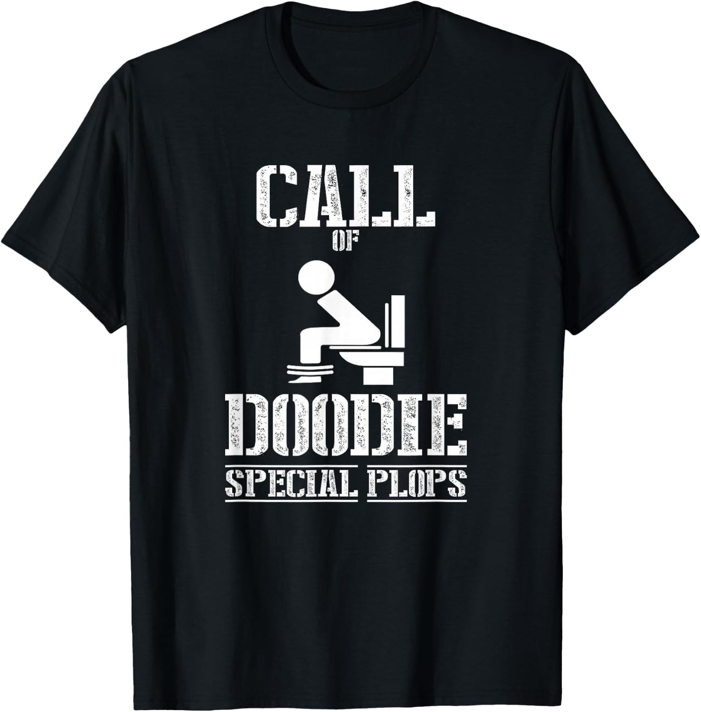 Call Of Doodie Special Plops Duty T-Shirt - T-Shirt | Black