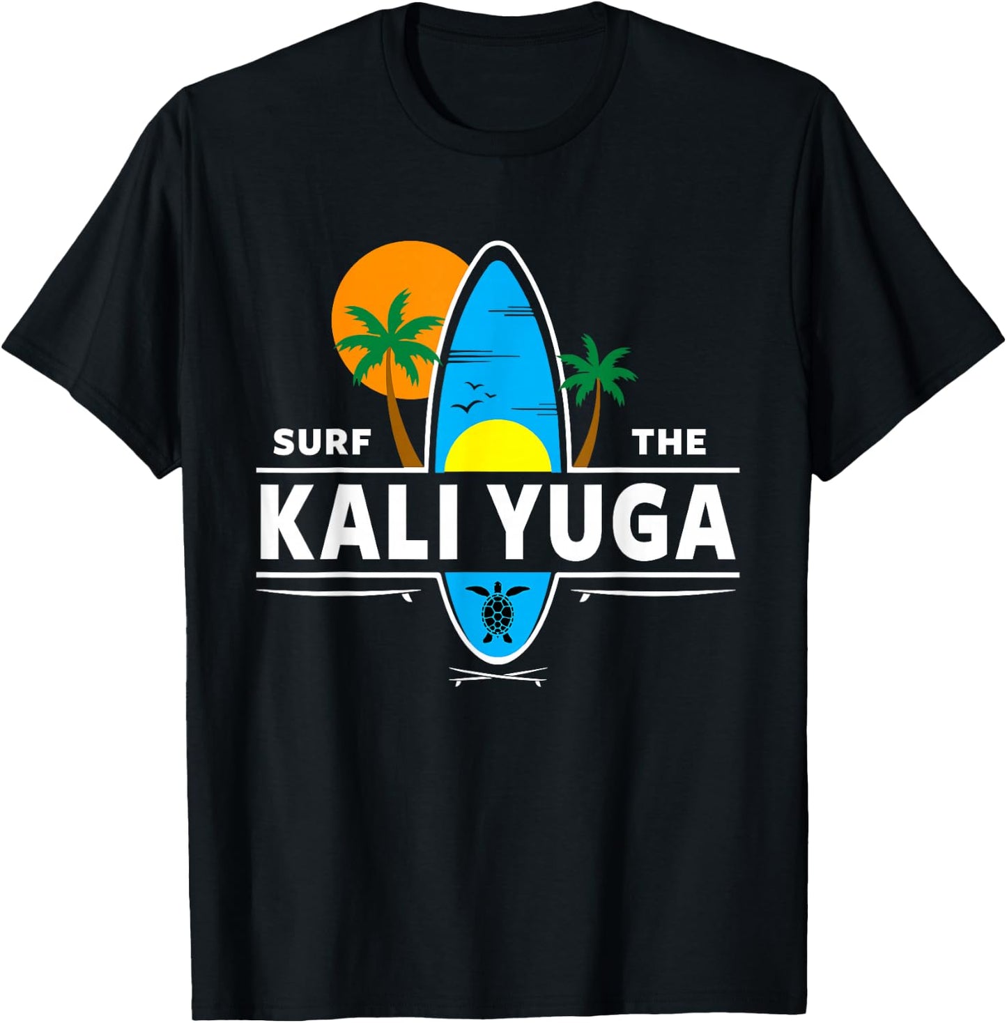 The Kali Yuga Surf Club Shirts Clothing & Store T-Shirt - T-Shirt | Black