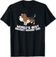 World's Best Basset Hound Dad T-Shirt - T-Shirt | Black