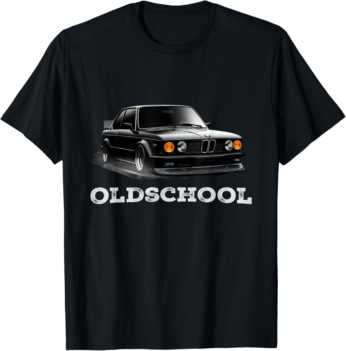 Retro Tuning Oldtimer Geschenk für Mechaniker und Schrauber T-Shirt - T-Shirt | Black