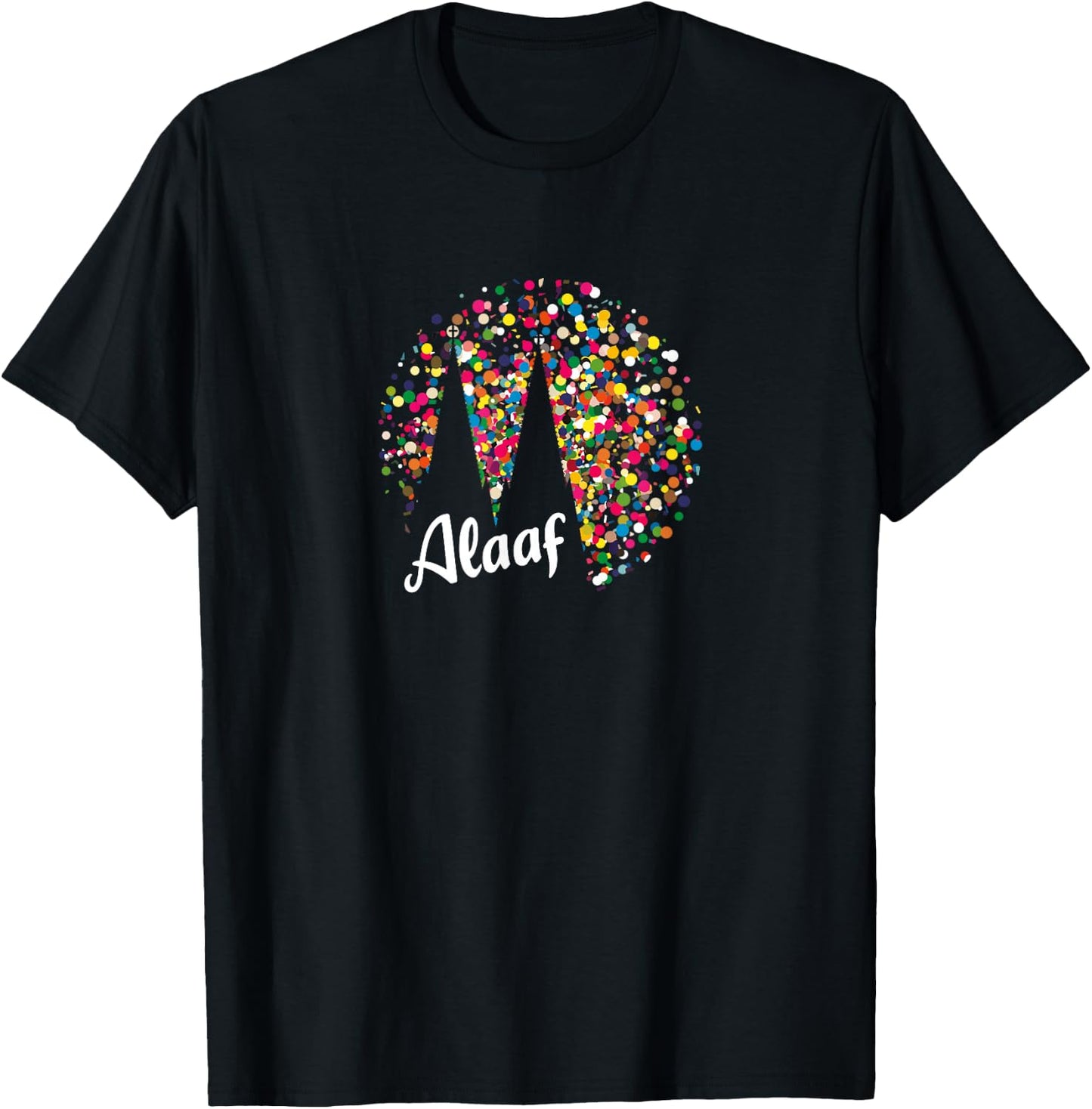 Cologne Carnival Party Costume Confetti , black T-Shirt - T-Shirt | Black