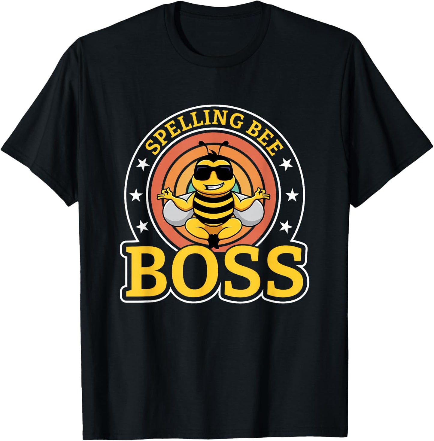 Spelling Champ School Competition Word Speller Spelling Bee T-Shirt - T-Shirt | Black