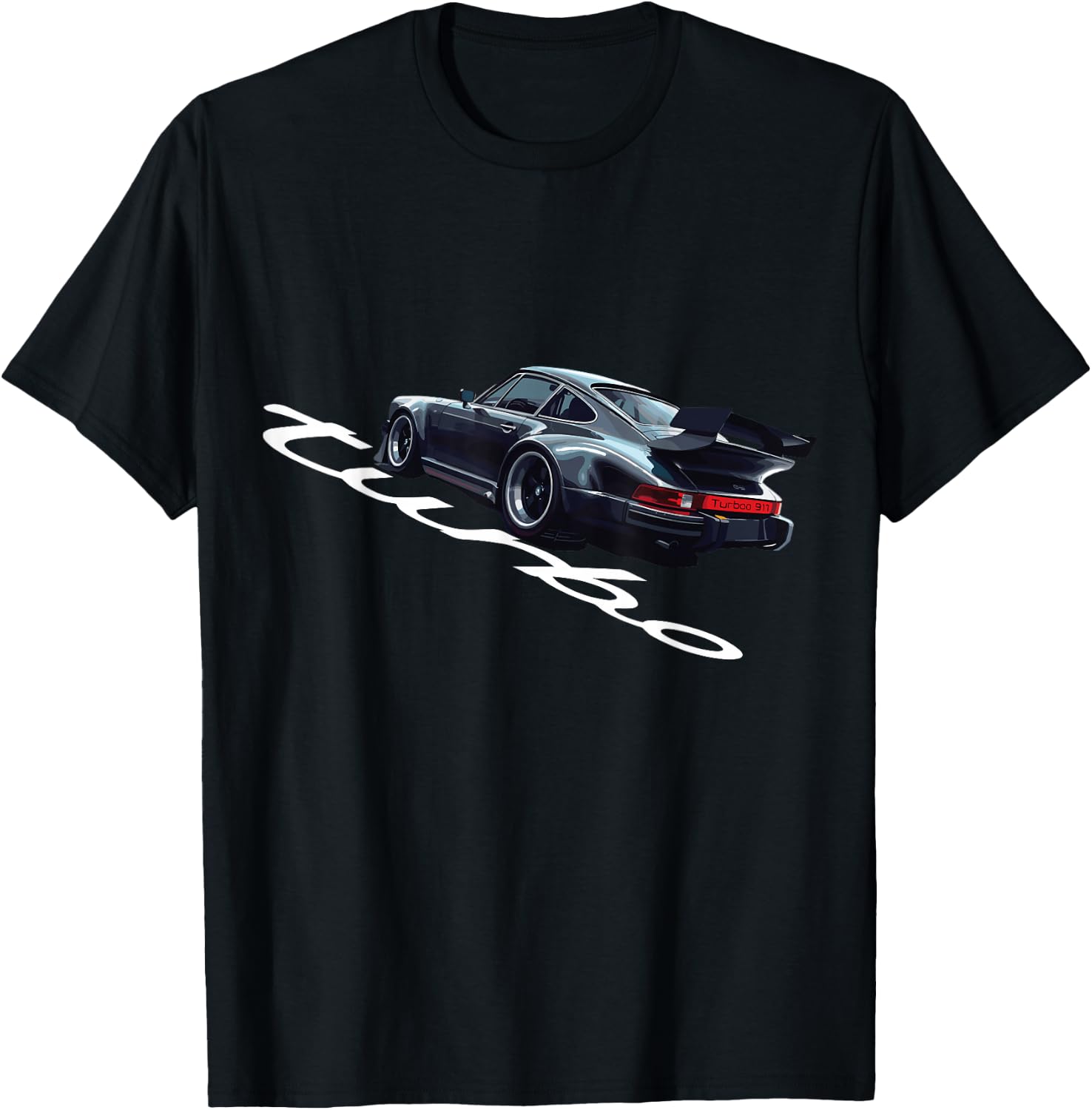964 911 Sports Car Turbo , black T-Shirt - T-Shirt | Black