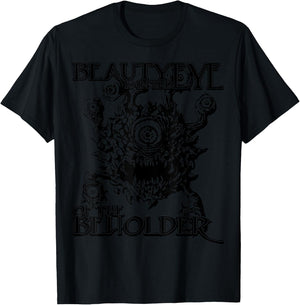 Beauty is in the Eye of the Beholder Gaming Gift T-Shirt - T-Shirt | Black