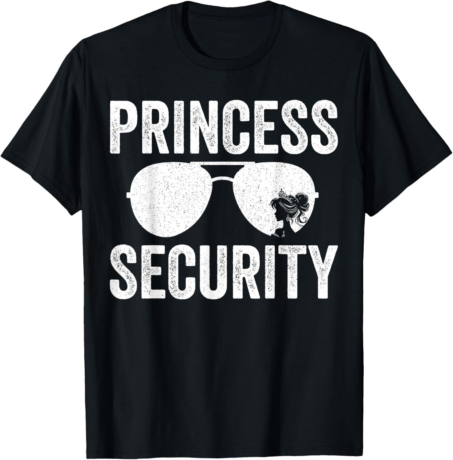 Princess Security Halloween Costume Dad Boy T-Shirt - T-Shirt | Black