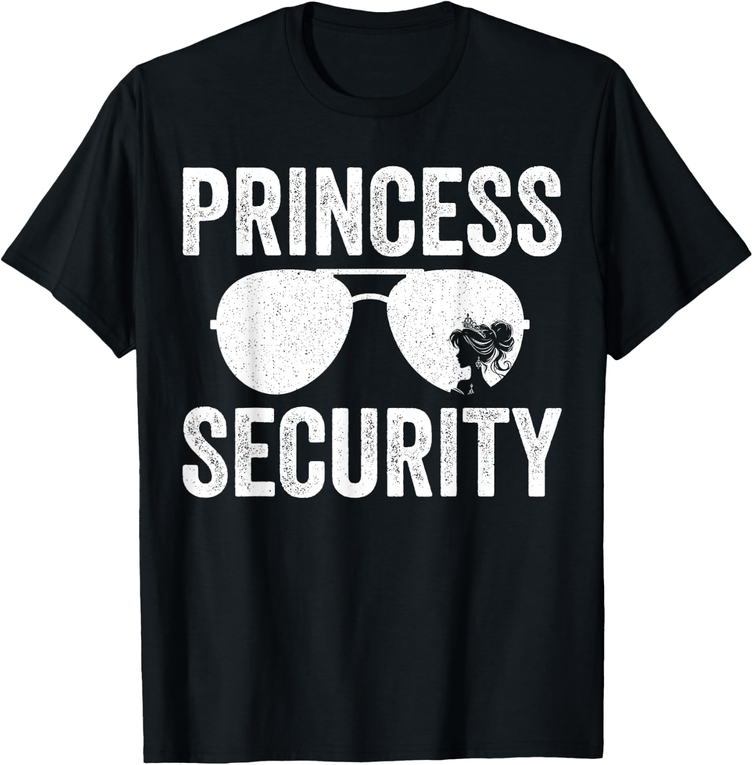 Princess Security Halloween Costume Dad Boy T-Shirt - T-Shirt | Black