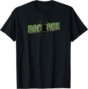 Marvel Spider-Man No Way Home Doc Ock Silhouette Logo T-Shirt - T-Shirt | Black