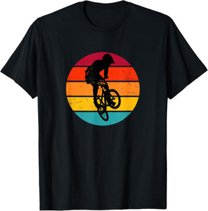 Radfahren Herren bmx bmx jungen Damen bmx fahrrad T-Shirt - T-Shirt | Black