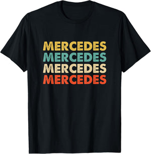 Name Mercedes T-Shirt - T-Shirt | Black