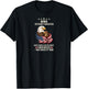 Bird WWII Veteran's Daughter Eagle & Flag, I was Raised By Raglan Baseball T-Shirt - T-Shirt | Black