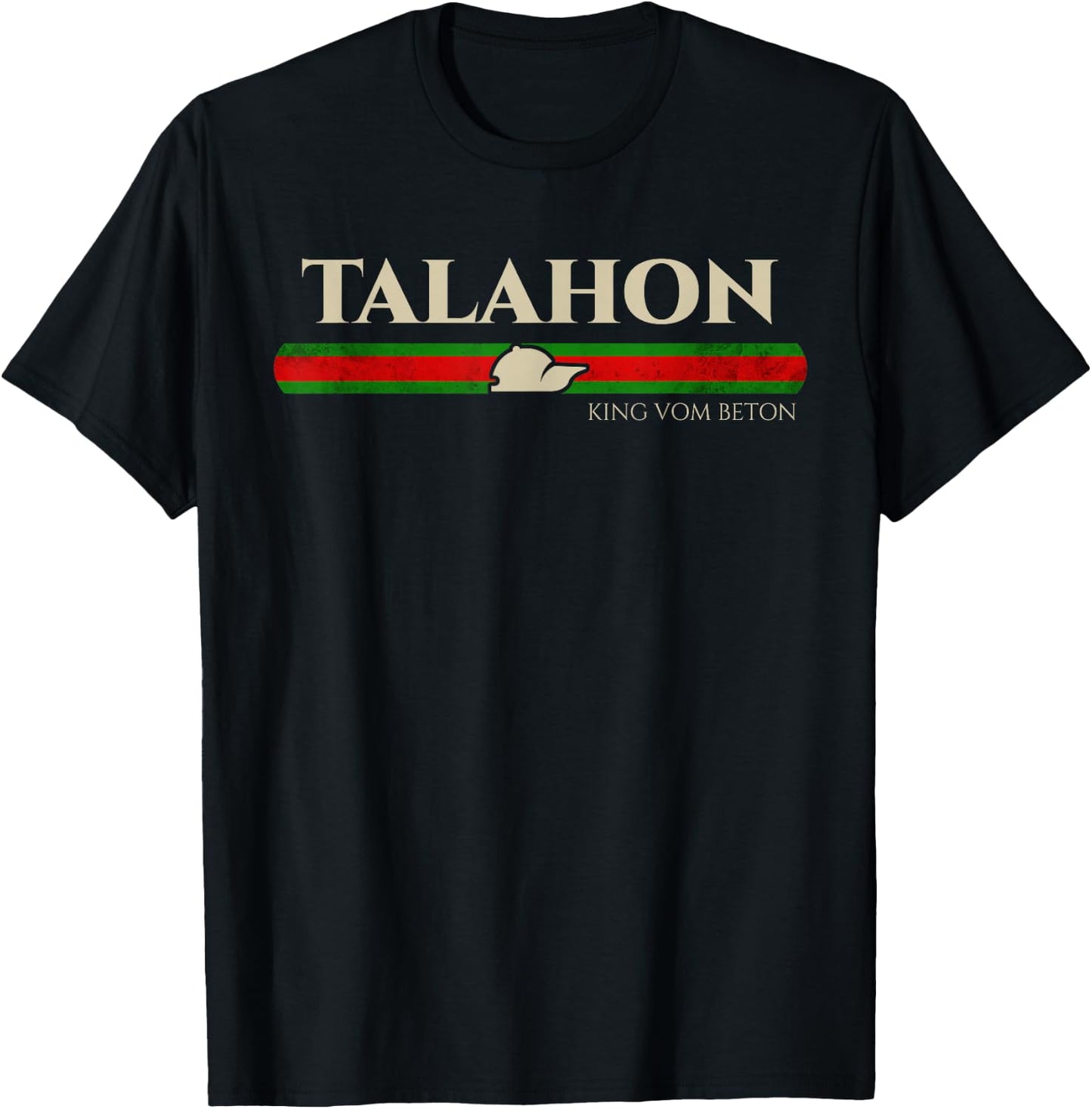 Talahon | Viral Meme | Funny Youth Word & Trendword , black T-Shirt - T-Shirt | Black
