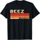 BEEZ Name Personalized Idea Men Retro Vintage BEEZ T-Shirt - T-Shirt | Black