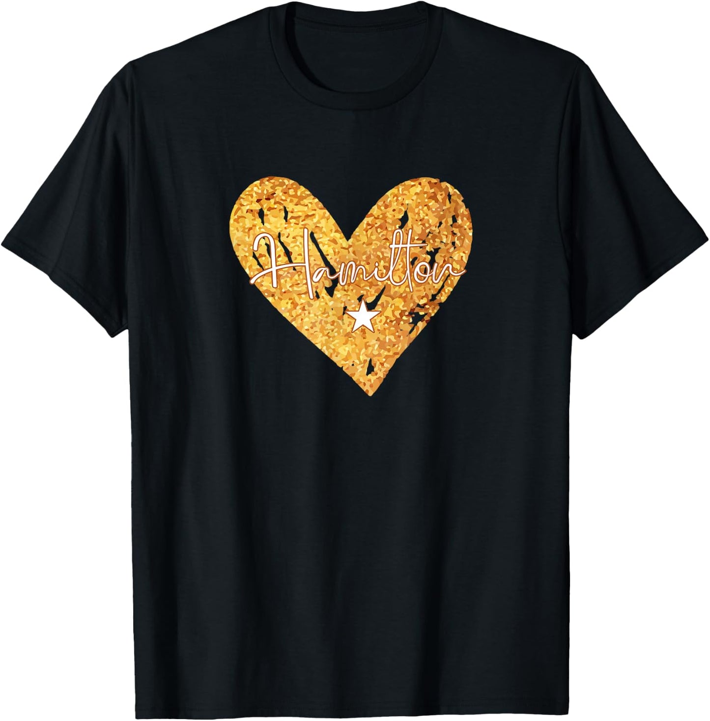 I Heart Hamilton Loves Hamilton Theatre Musical T-Shirt - T-Shirt | Black