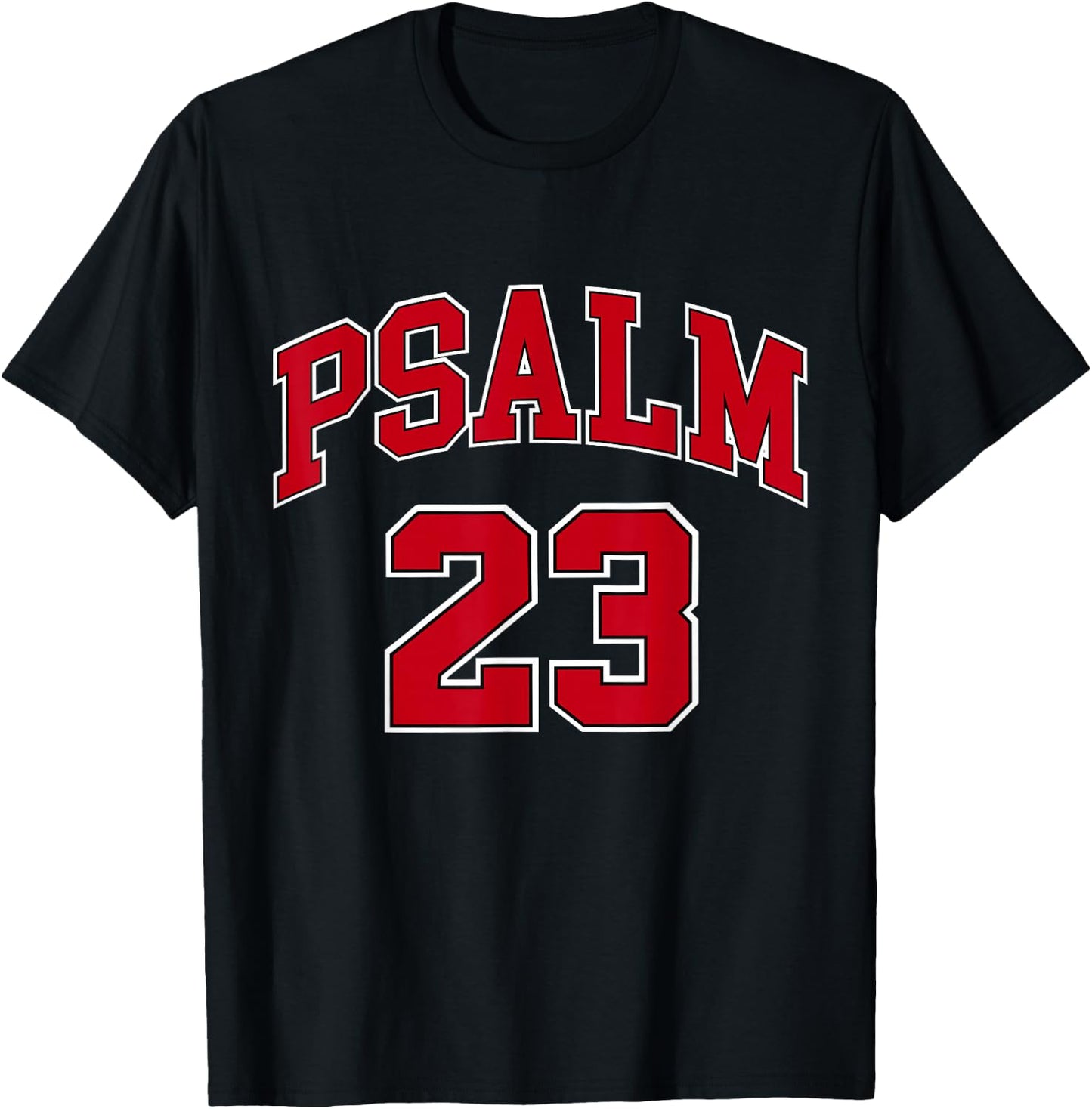 Psalm 23 Retro Sneaker Head Christian Bible Jesus T-Shirt - T-Shirt | Black
