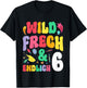 Children's Wild Frech & Endlich 6 Years Old Birthday , black T-Shirt - T-Shirt | Black