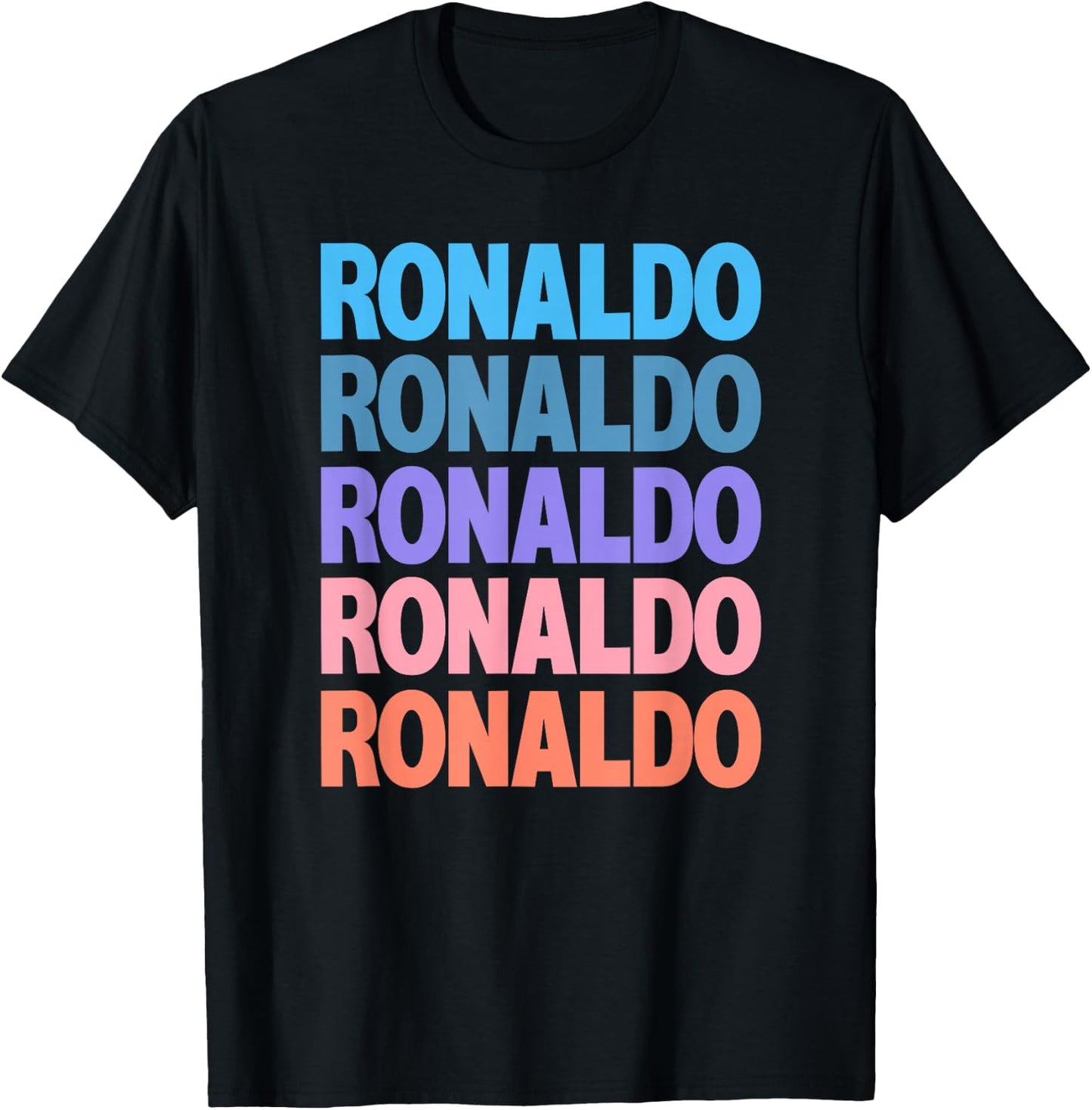 Ronaldo , Black, S T-Shirt - T-Shirt | Black