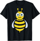 Bee Costume Bee Costume Funny Bee Insect Bee , black, S T-Shirt - T-Shirt | Black
