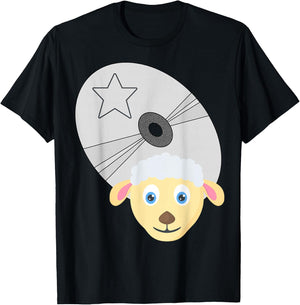 Funny cd vintage lamb T-Shirt - T-Shirt | Black