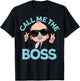 Baby Boss Call Me Boss Like A Boss Kids , Black, S T-Shirt - T-Shirt | Black