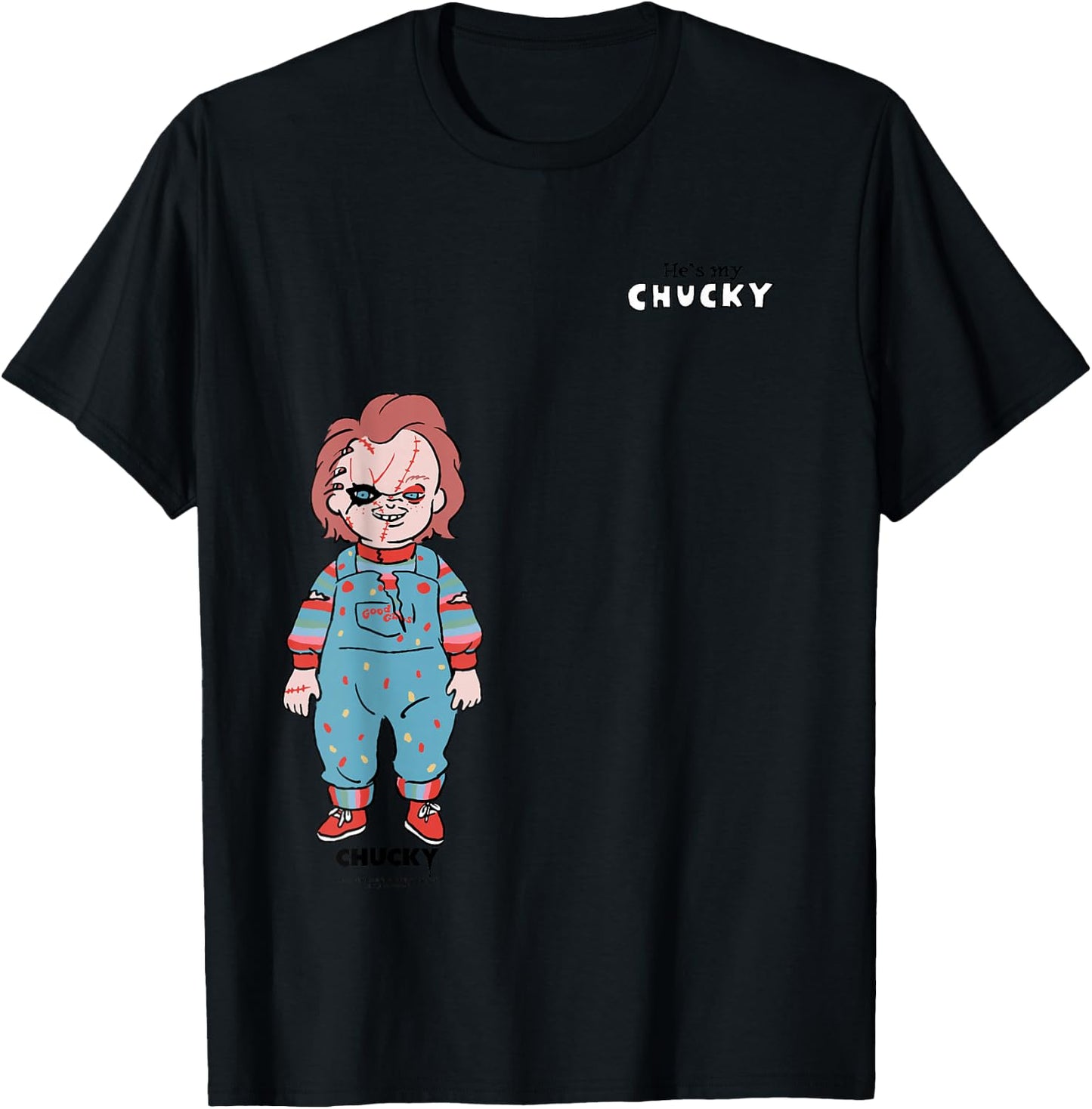 Chucky He’s My Chucky Matching Couple T-Shirt - T-Shirt | Black