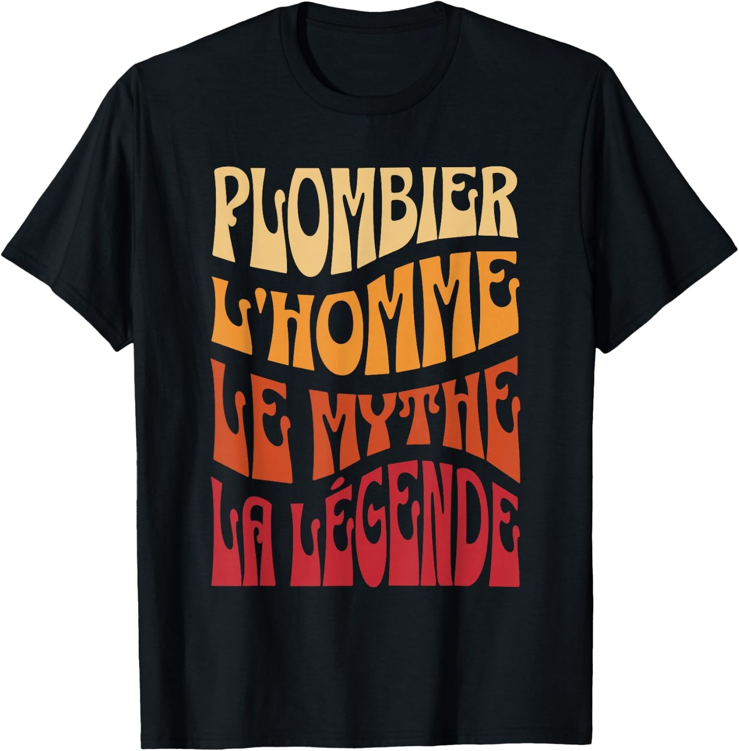 Plumber Humor Gift Plumber Heating Man , Black, S T-Shirt - T-Shirt | Black