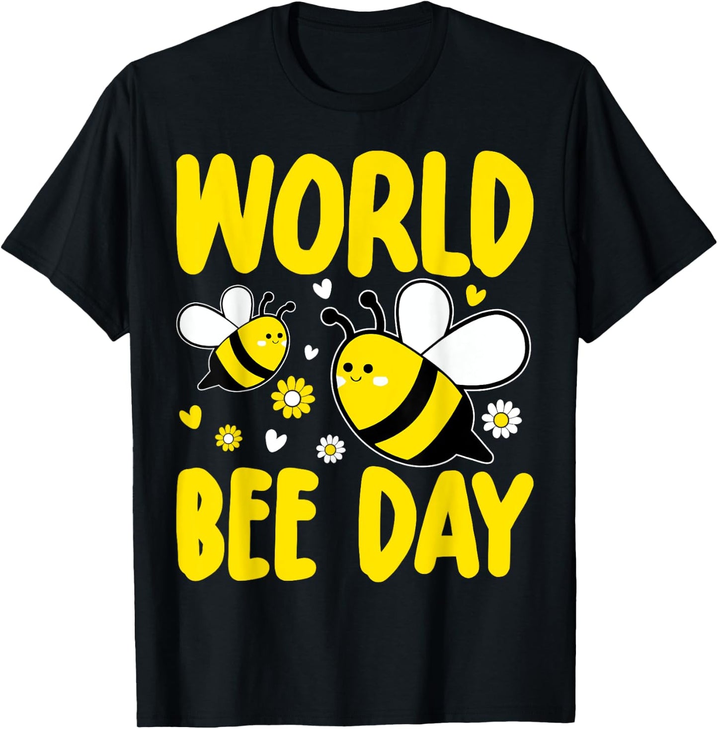 World Bee Day Beekeeping Honey T-Shirt - T-Shirt | Black
