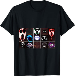 Doors Monsters - Game Doors T-Shirt - T-Shirt | Black