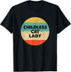 Vintage Childless Cat Lady T-Shirt - T-Shirt | Black