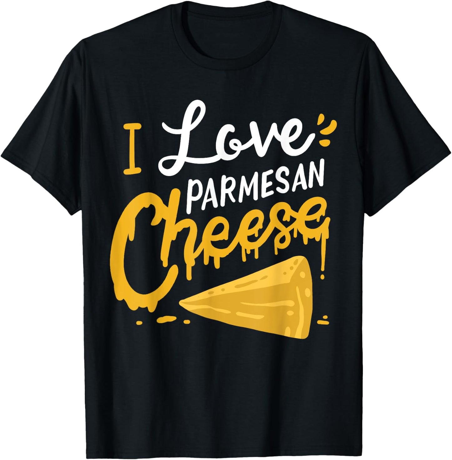 Parmesan Cheese T-Shirt - T-Shirt | Black