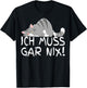 Lazy Cat I Must Gar Nix Gifts for Cat Lovers , black T-Shirt - T-Shirt | Black