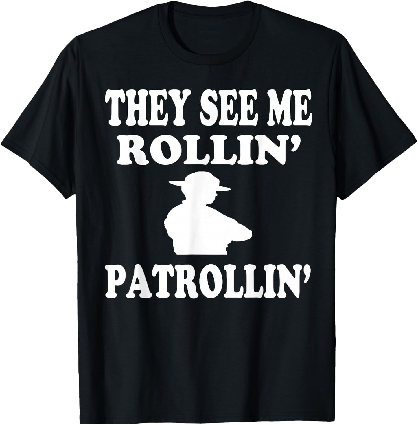 State Trooper Policeman T Shirt Patrolman Gift T-Shirt - T-Shirt | Black
