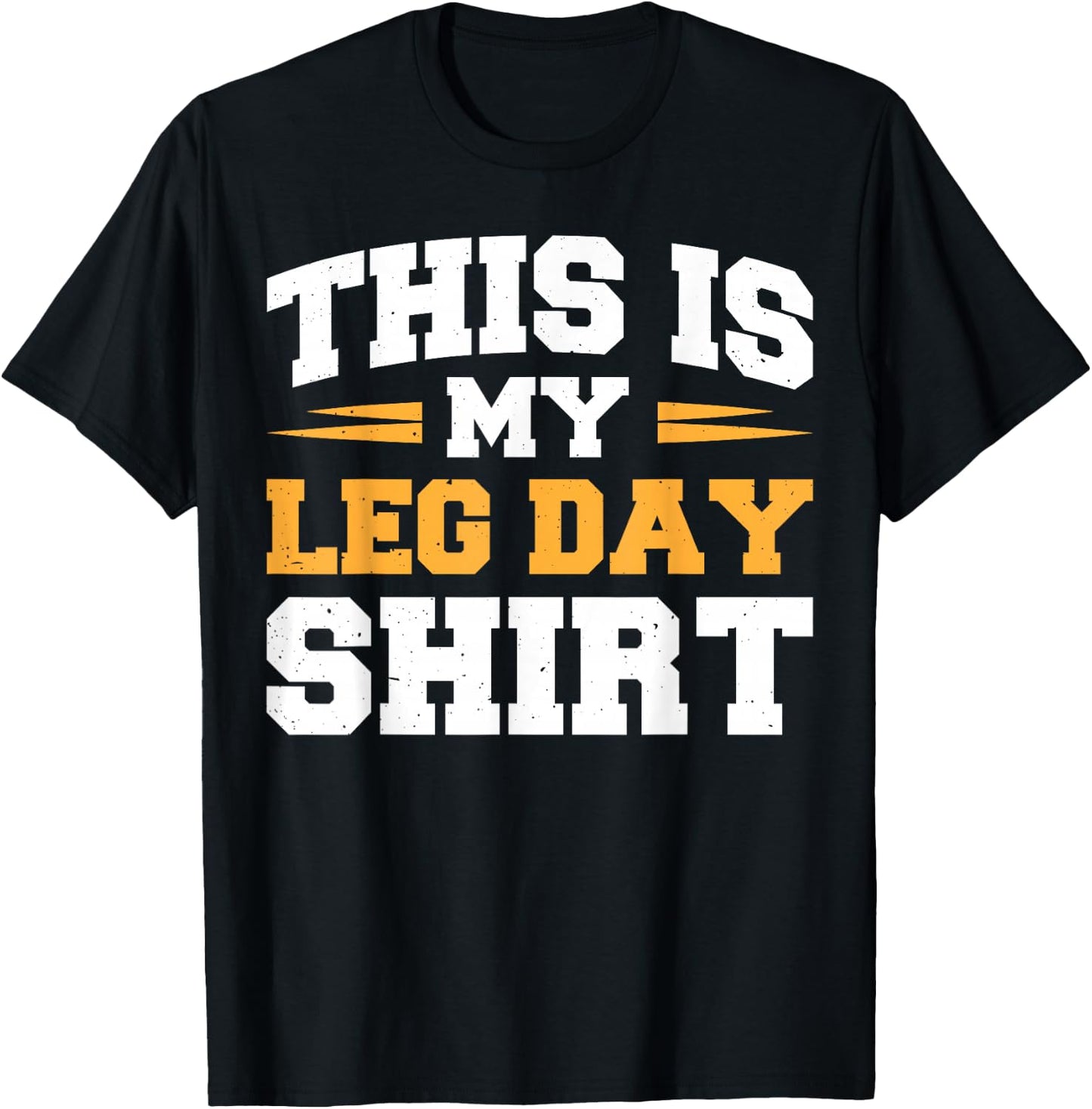 This Is My Leg Day T-Shirt - T-Shirt | Black