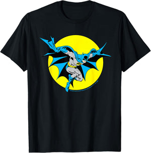 Batman Logo DC Superhero Emblem Icon for Fans Cosplay T-Shirt - T-Shirt | Black
