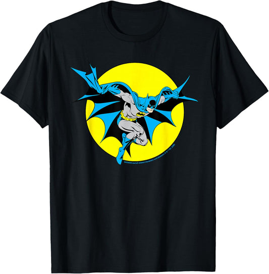 Batman Logo DC Superhero Emblem Icon for Fans Cosplay T-Shirt - T-Shirt | Black