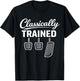 Classically Trained Manual Car Pedals Driving Car Guy T-Shirt - T-Shirt | Black