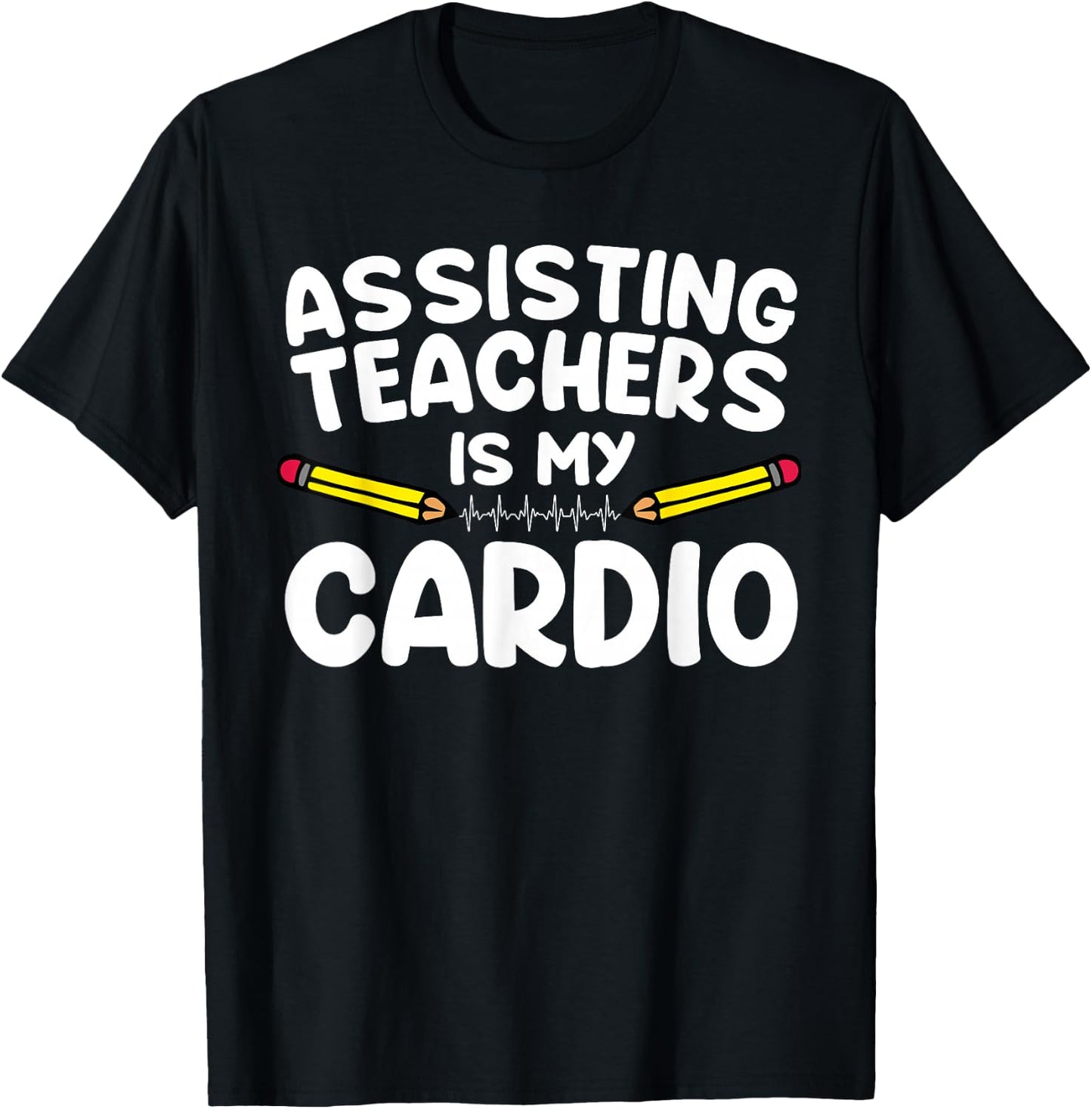 Funny Paraprofessional Women Para Assistant Teacher T-Shirt - T-Shirt | Black