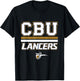 Cal Baptist Lancers |NCAA Official University | VNPCBU301 T-Shirt - T-Shirt | Black