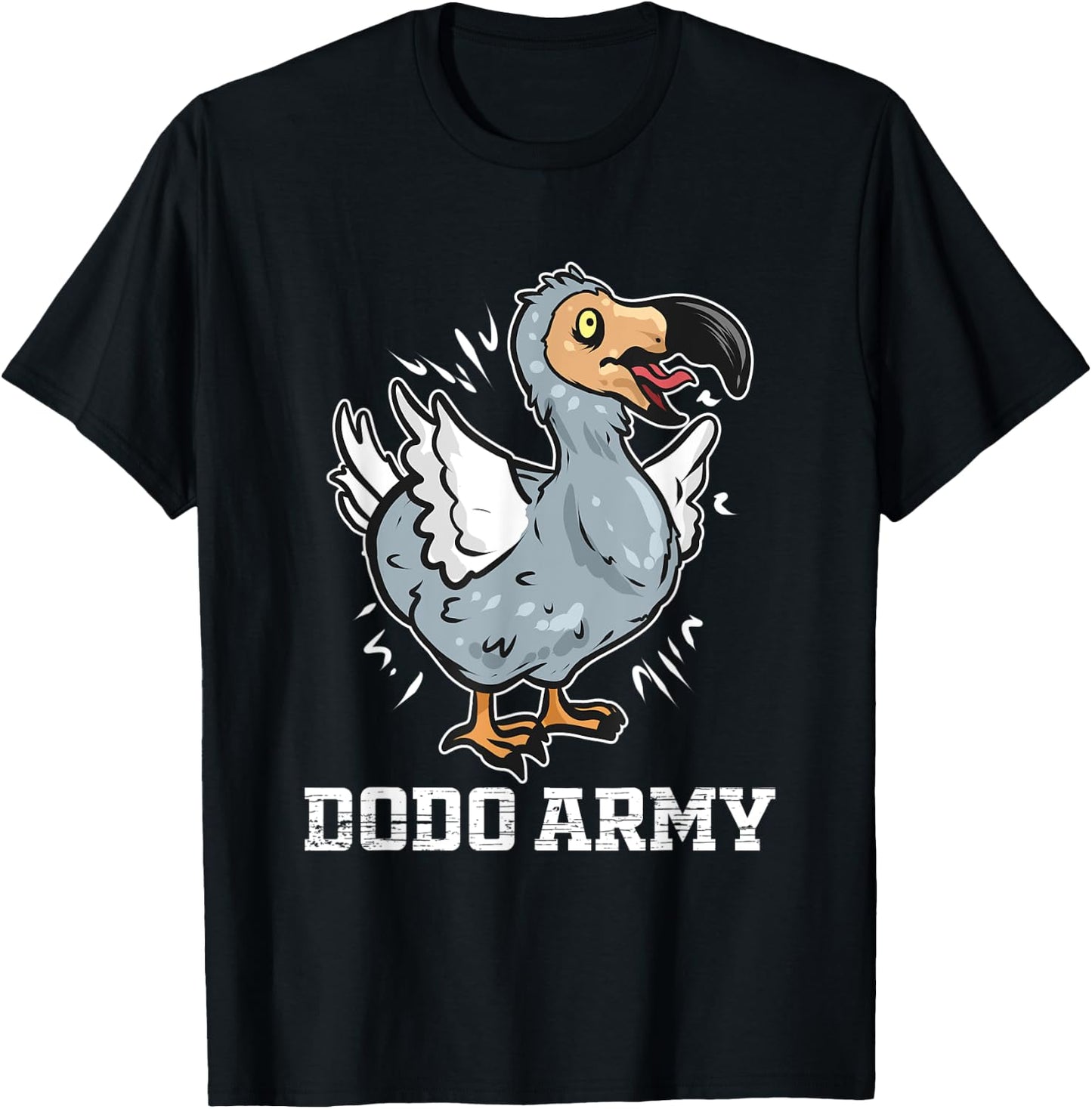 Dodo Army - Funny Dodo Bird T-Shirt - T-Shirt | Black