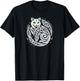 Cute Celtic Cat T-Shirt - T-Shirt | Black