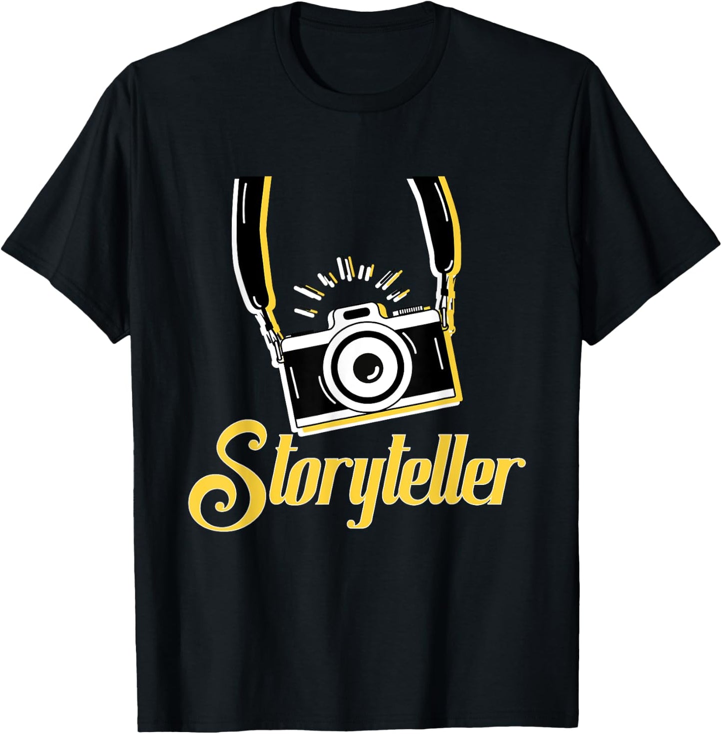 Photography Photograph - Storyteller T-Shirt - T-Shirt | Black