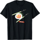 Star Wars Treats Rebel Symbol Sushi & Lightsaber Chopsticks T-Shirt - T-Shirt | Black