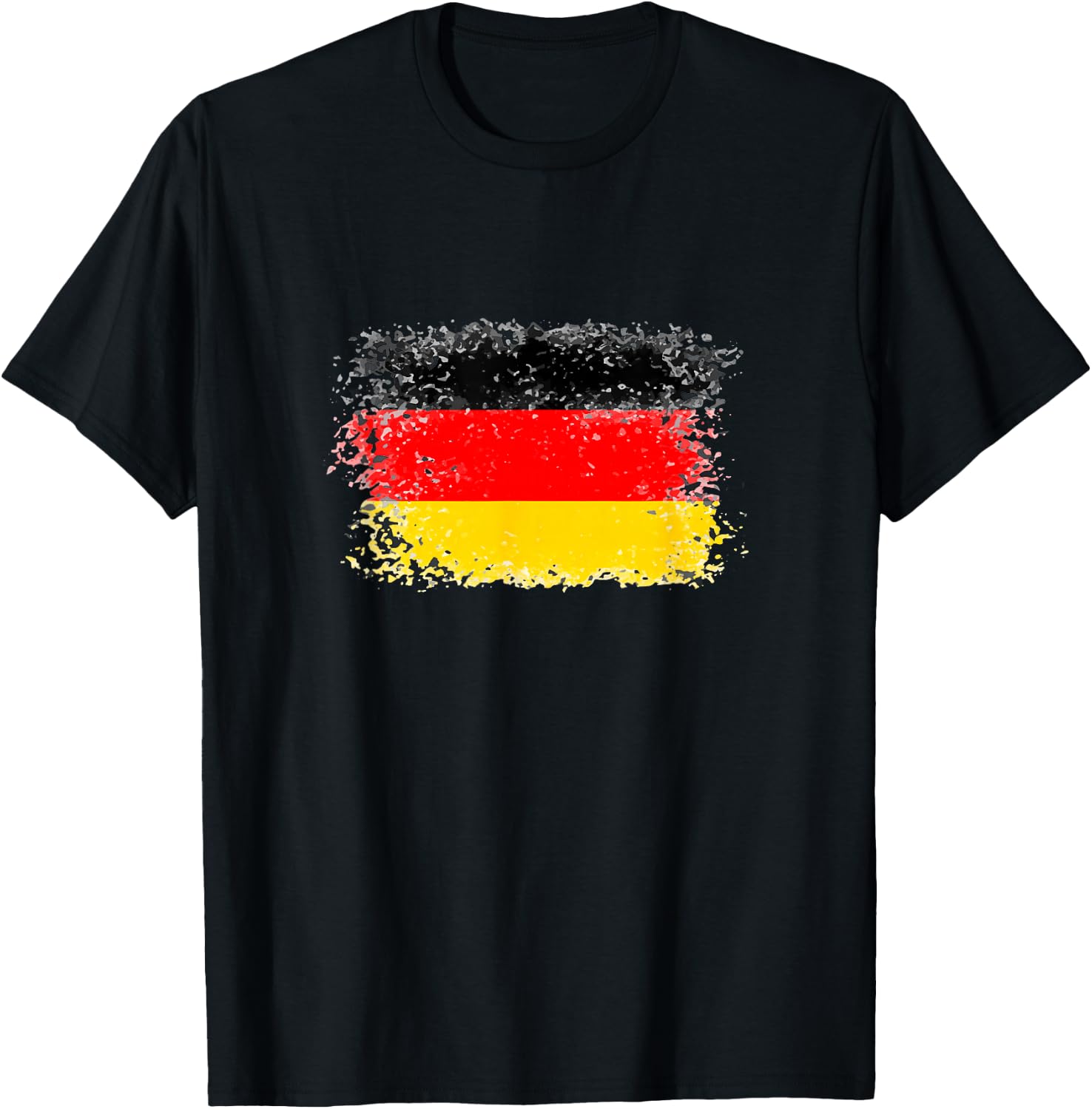 German Flag – I love Germany – Map of Germany , Black, S T-Shirt - T-Shirt | Black